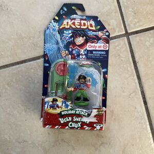 Legends of Akedo Holiday Attack Ugly Sweater Chux Mini Battling Action Figure